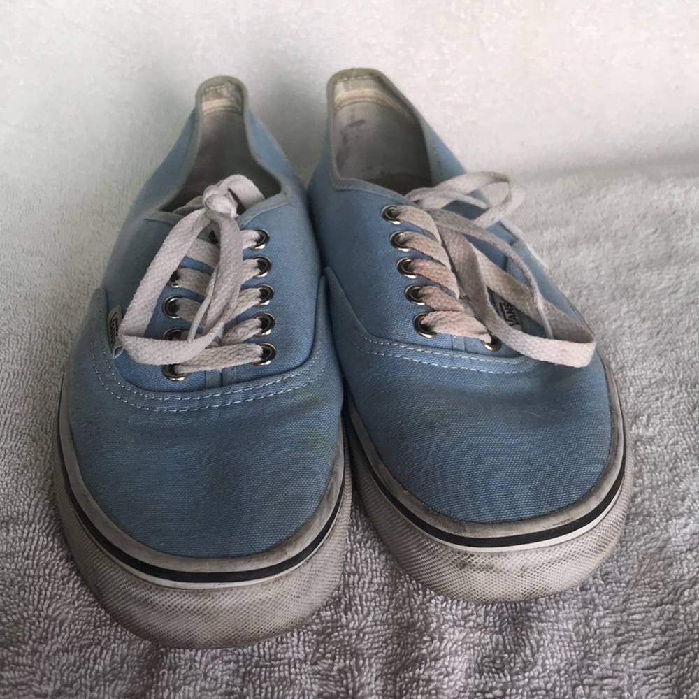 Vans Women's Shoes Authentic- Baby Blue/True White